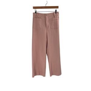 Ee:some Wide Leg Sailor Blush Pink Jeans Stretch Women’s Size Medium 28